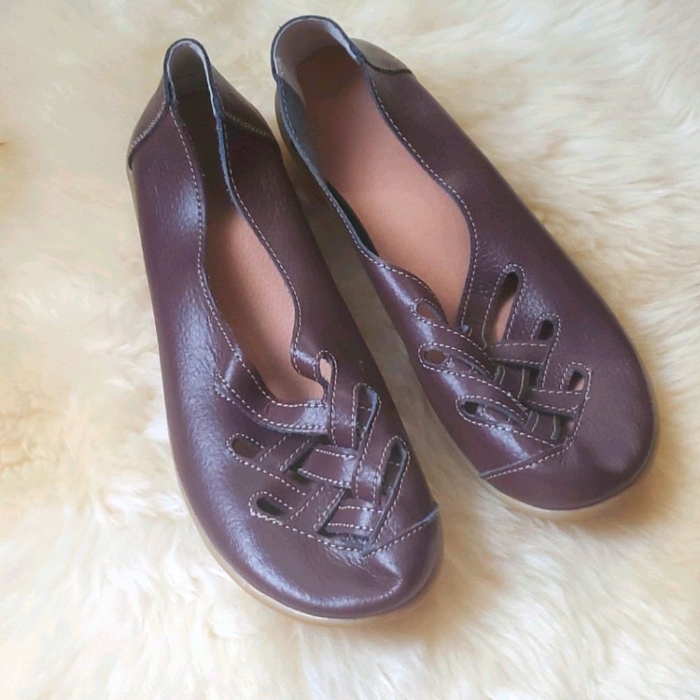 Brown European Flats